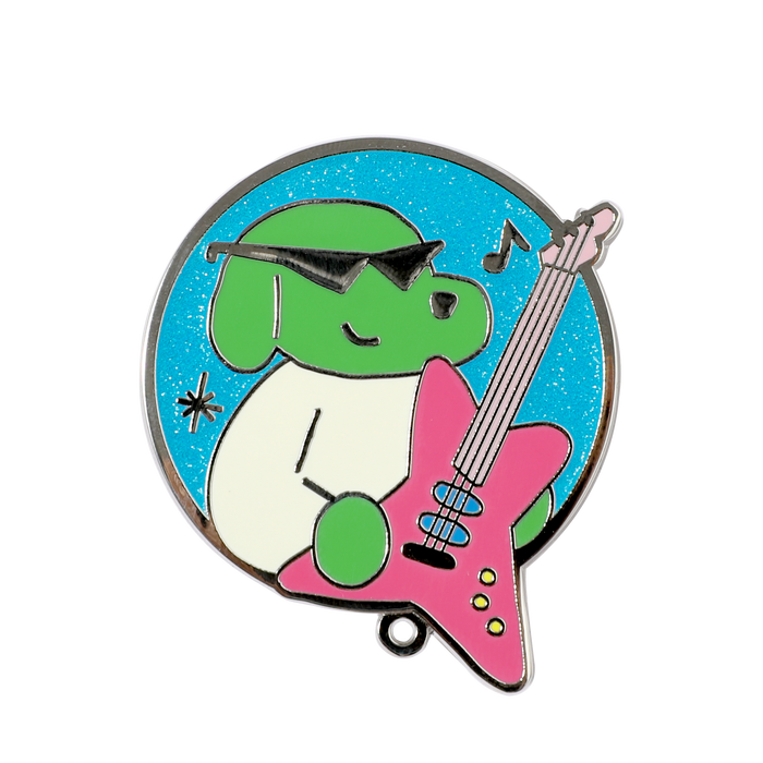 Enamel Guitarist MR.GREEN, PopSockets