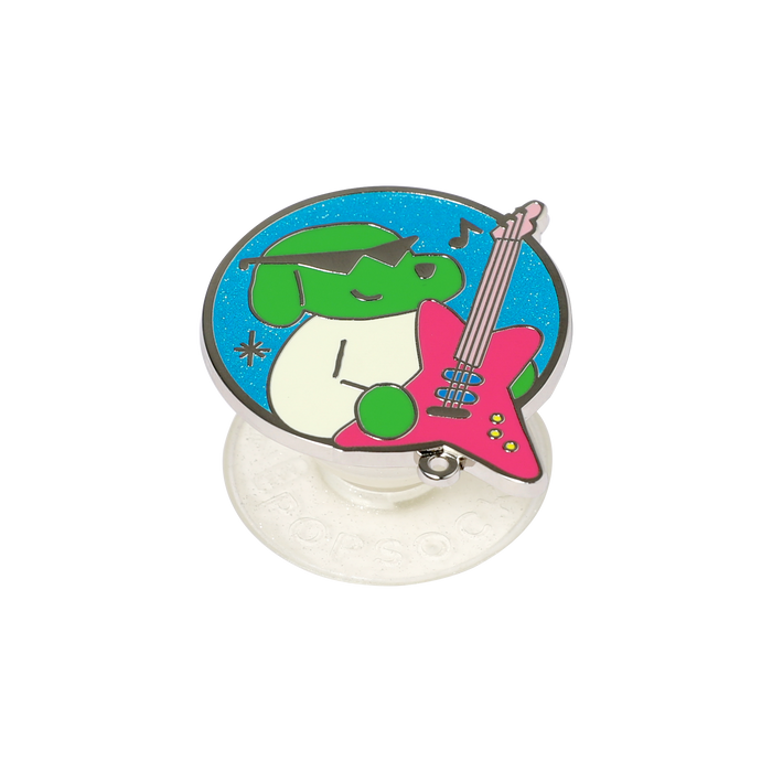 Enamel Guitarist MR.GREEN, PopSockets