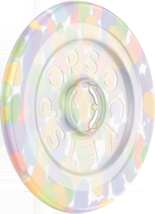 Magsafe Base-Round Rainbow Glass, PopSockets