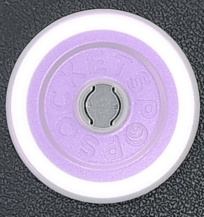 Magsafe Base-Round Oplsnt Purple Tint, PopSockets