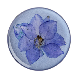 Pressed Flower Larkspur Purple, PopSockets