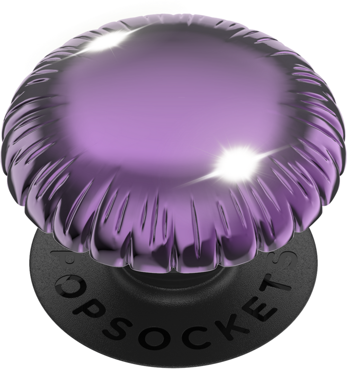 Metallic Balloon Purple, PopSockets