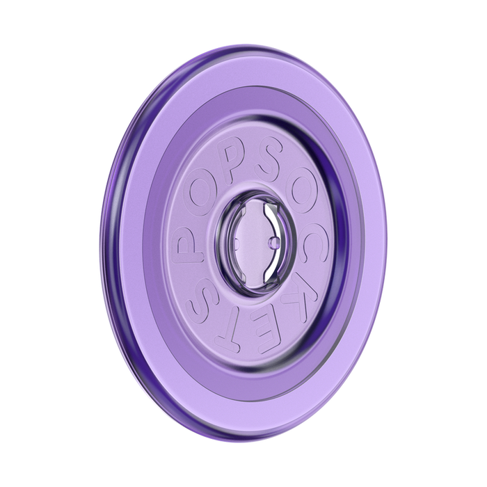 Magsafe Base-Round Warm Lavender Translucent, PopSockets