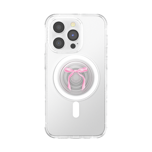 MagSafe PopGrip_Round Pink Bow, PopSockets