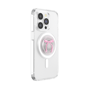 MagSafe PopGrip_Round Pink Bow, PopSockets