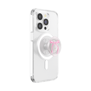 MagSafe PopGrip_Round Pink Bow, PopSockets