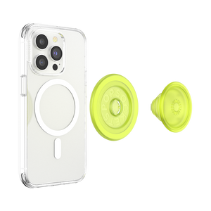 MagSafe PopGrip_Round GITD Chartreuly, PopSockets