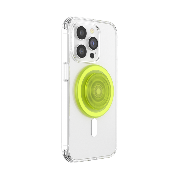 MagSafe PopGrip_Round GITD Chartreuly, PopSockets