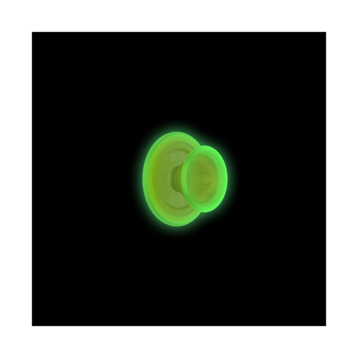 MagSafe PopGrip_Round GITD Chartreuly, PopSockets