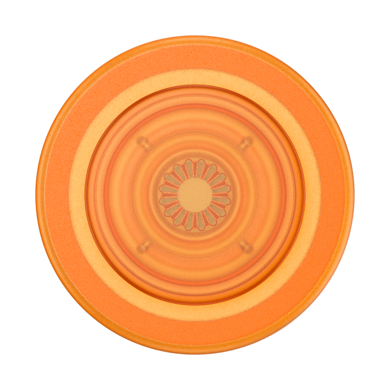 MagSafe PopGrip_Round Orange Zest