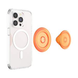 MagSafe PopGrip_Round Orange Zest, PopSockets