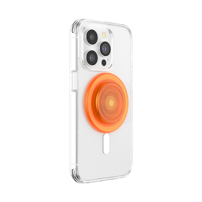 MagSafe PopGrip_Round Orange Zest, PopSockets