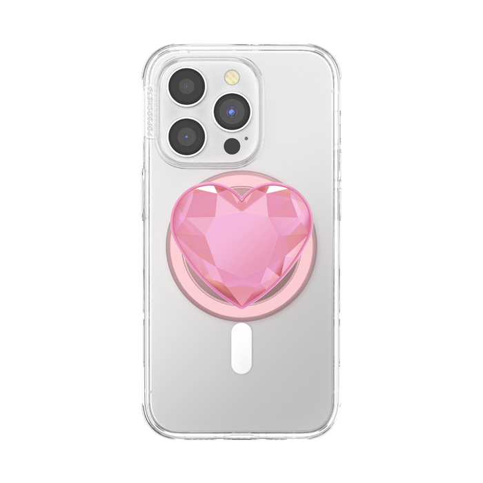 MagSafe PopGrip_Round Dichroic Heart, PopSockets