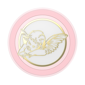 MagSafe PopGrip_Round Enamel Cherub, PopSockets