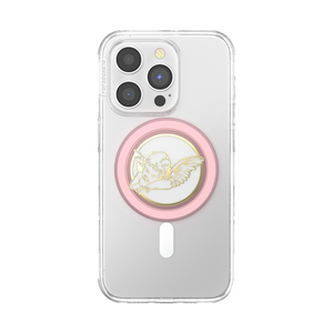 MagSafe PopGrip_Round Enamel Cherub, PopSockets