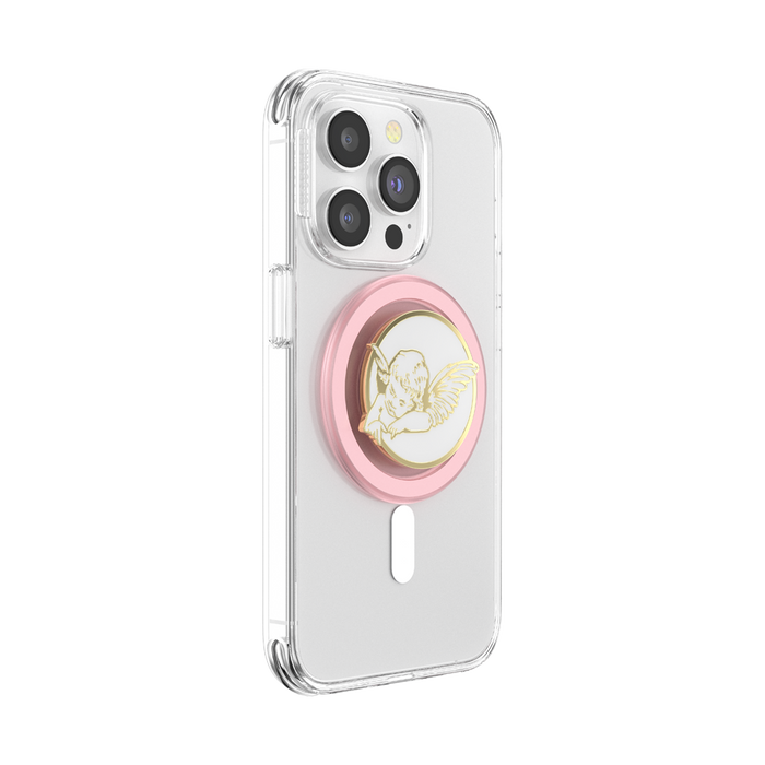 MagSafe PopGrip_Round Enamel Cherub, PopSockets