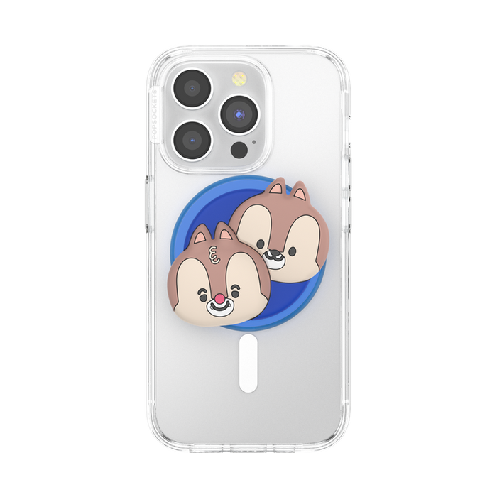 MagSafe PopGrip_Round Kawaii Chip 'n Dale, PopSockets