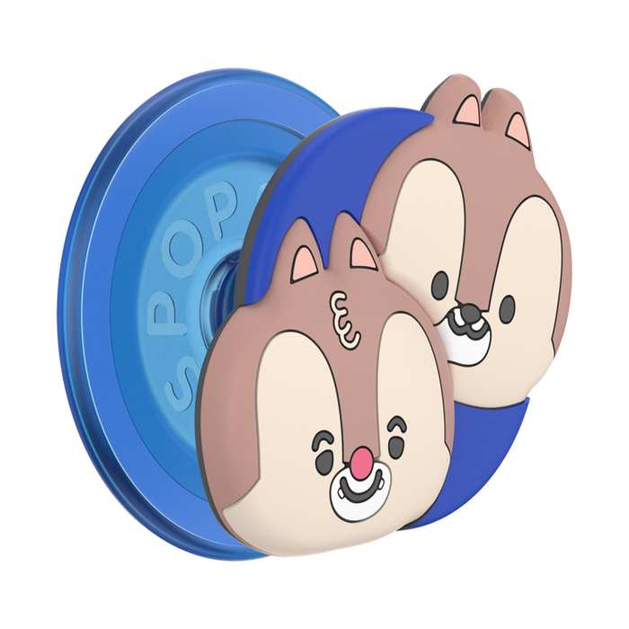 MagSafe PopGrip_Round Kawaii Chip 'n Dale, PopSockets