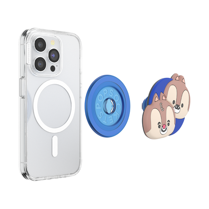 MagSafe PopGrip_Round Kawaii Chip 'n Dale, PopSockets