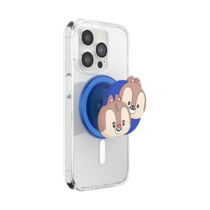 MagSafe PopGrip_Round Kawaii Chip 'n Dale, PopSockets