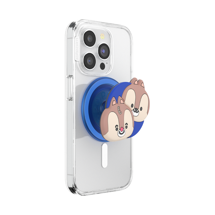 MagSafe PopGrip_Round Kawaii Chip 'n Dale, PopSockets