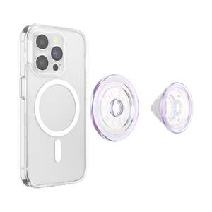 Magsafe Base-Round Oplsnt Purple Tint, PopSockets