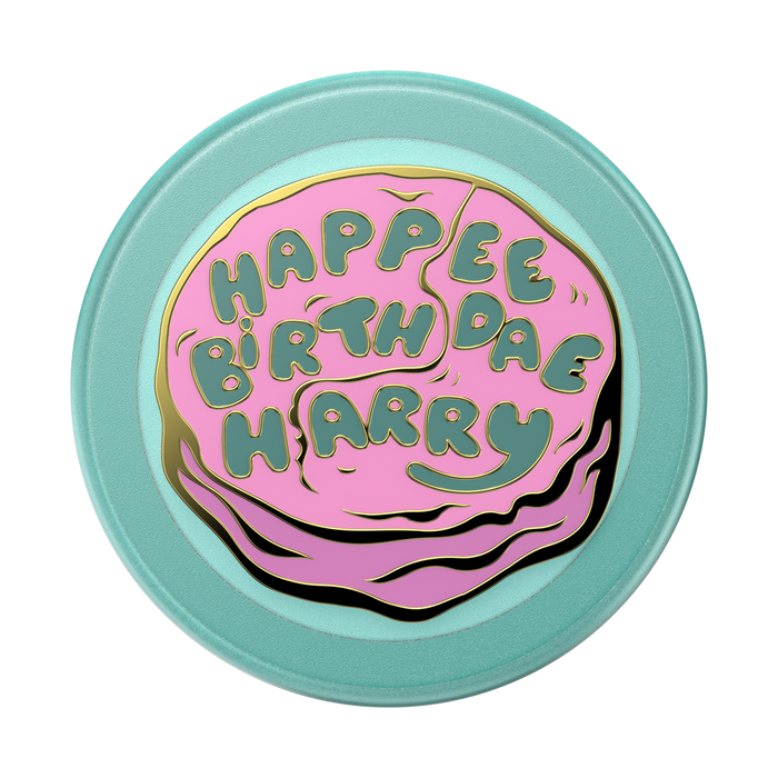 MagSafe PopGrip_Round Enamel Happee Birthdae Harry, PopSockets