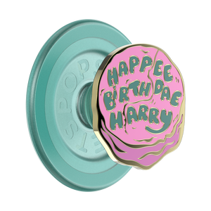 MagSafe PopGrip_Round Enamel Happee Birthdae Harry, PopSockets