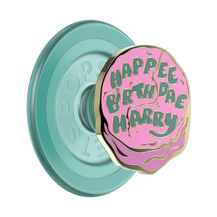 MagSafe PopGrip_Round Enamel Happee Birthdae Harry, PopSockets