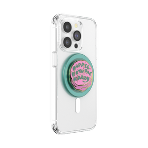 MagSafe PopGrip_Round Enamel Happee Birthdae Harry, PopSockets