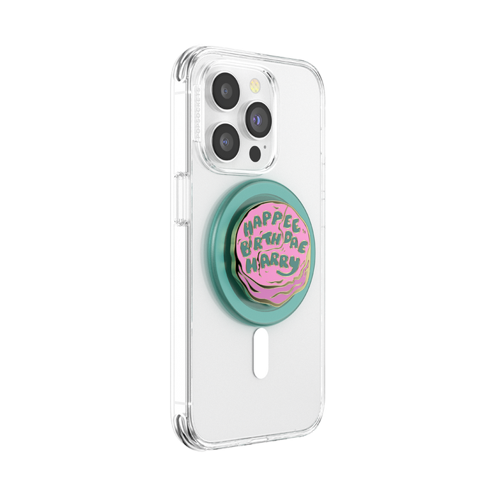 MagSafe PopGrip_Round Enamel Happee Birthdae Harry, PopSockets