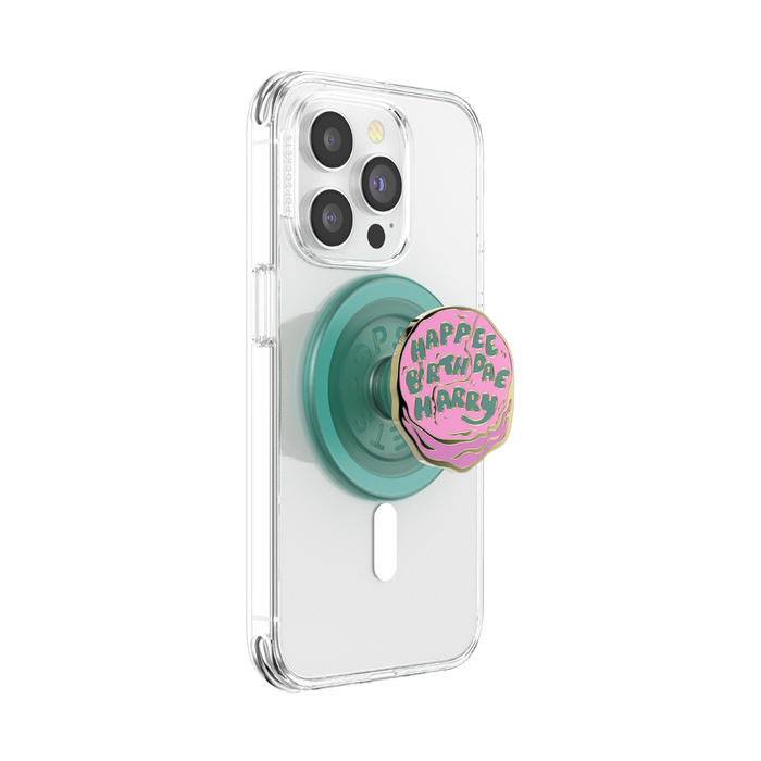 MagSafe PopGrip_Round Enamel Happee Birthdae Harry, PopSockets