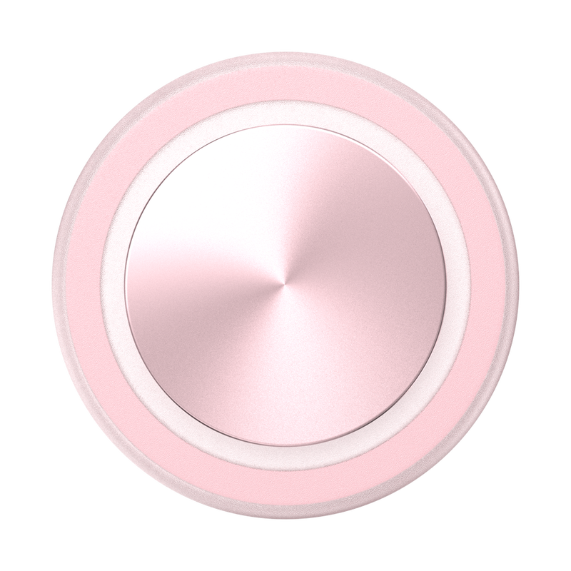 MagSafe PopGrip_Round Alum-Dusty Rose