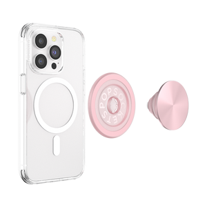 MagSafe PopGrip_Round Alum-Dusty Rose, PopSockets