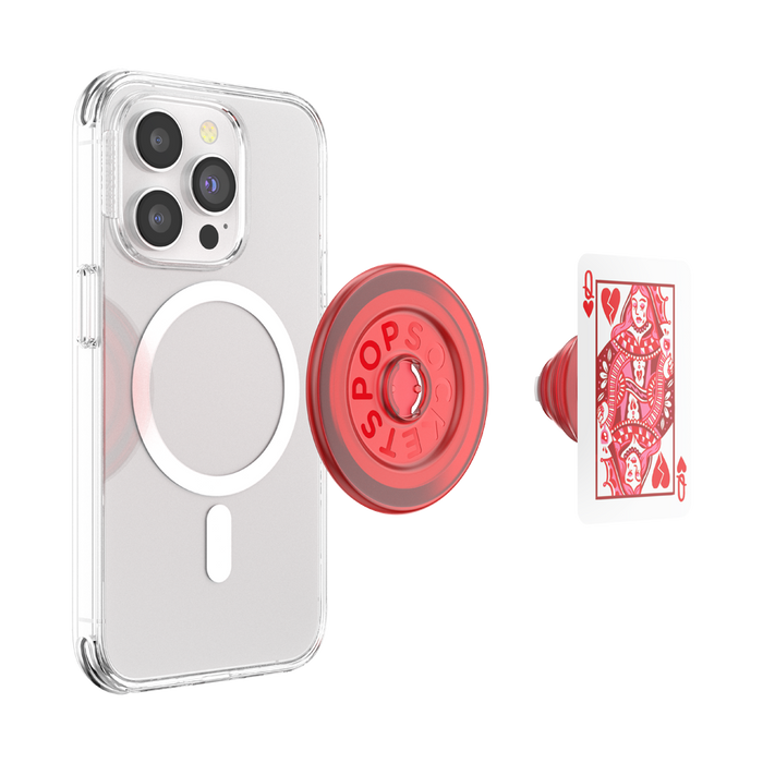 MagSafe PopGrip_Round Heartbreaker Queen, PopSockets