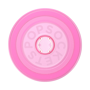 Magsafe Base-Round Baby Pink Translucent, PopSockets