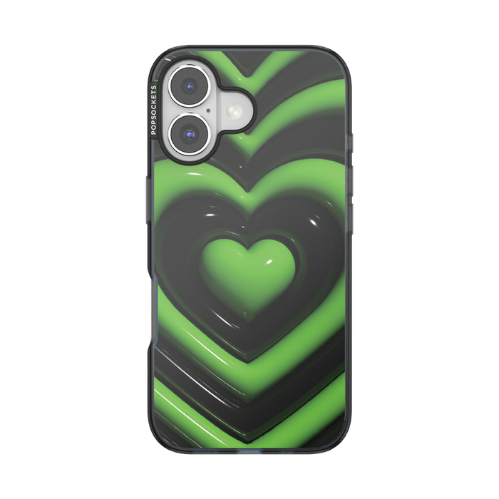 Green Spice Heart (iPhone 16), PopSockets