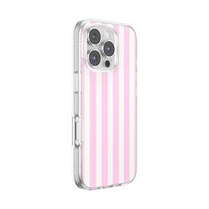 Club Stripe Pink (iPhone 16 Pro), PopSockets