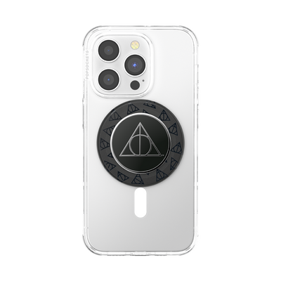 MagSafe PopGrip_Round Enamel Deathly Hallows™