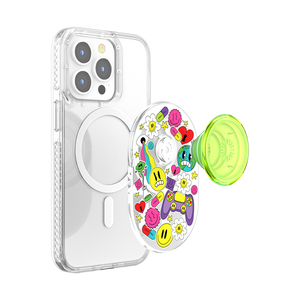 MagSafe PopGrip_Bright Psych, PopSockets