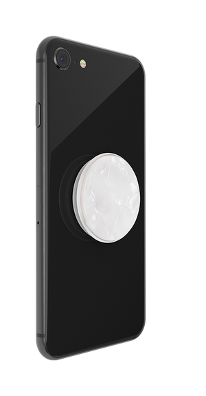 Acetate Pearl White(아세테이트 펄 화이트), PopSockets