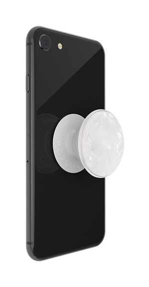 Acetate Pearl White(아세테이트 펄 화이트), PopSockets