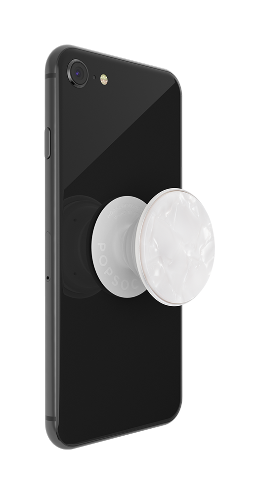 Acetate Pearl White(아세테이트 펄 화이트), PopSockets