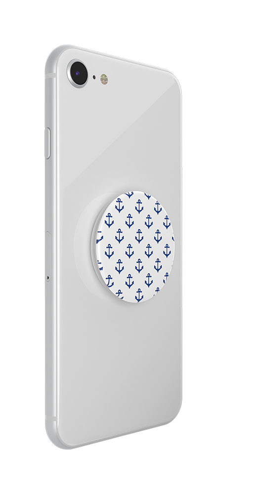 Anchors Away White, PopSockets