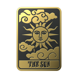 Enamel-Tarot Card The Sun, PopSockets