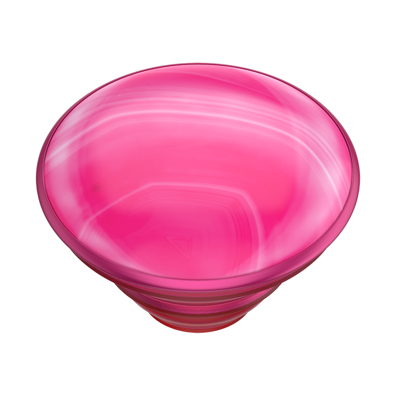 Genuine Neon Pink Agate