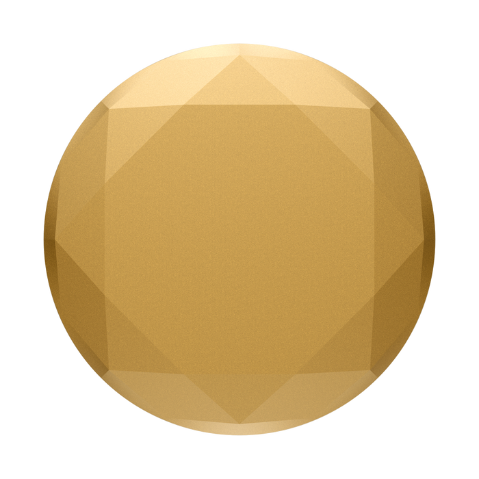 Metallic Diamond Medallion Gold, PopSockets