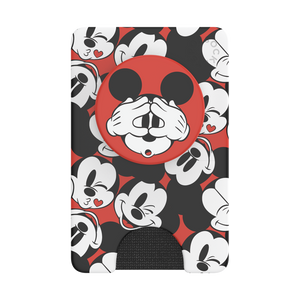 PopWallet+ Mickey Face Pattern, PopSockets