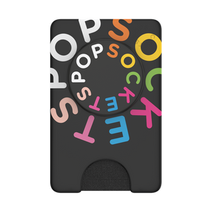 PopWallet+ PS Logo Black, PopSockets