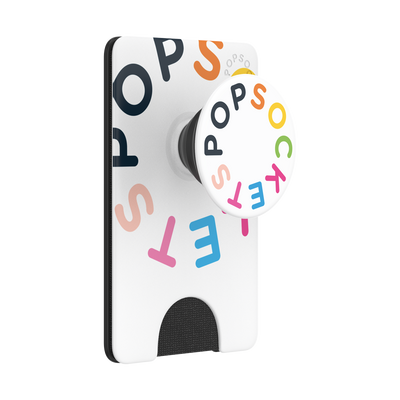 PopWallet+ MagSafe PS Logo White (맥세이프 호환)